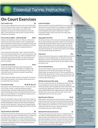 On Court Excercises