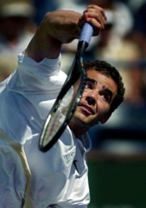 sampras inverted v